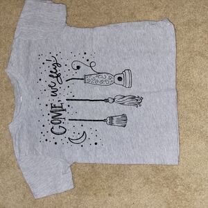 Gray Kids Graphic T-Shirt